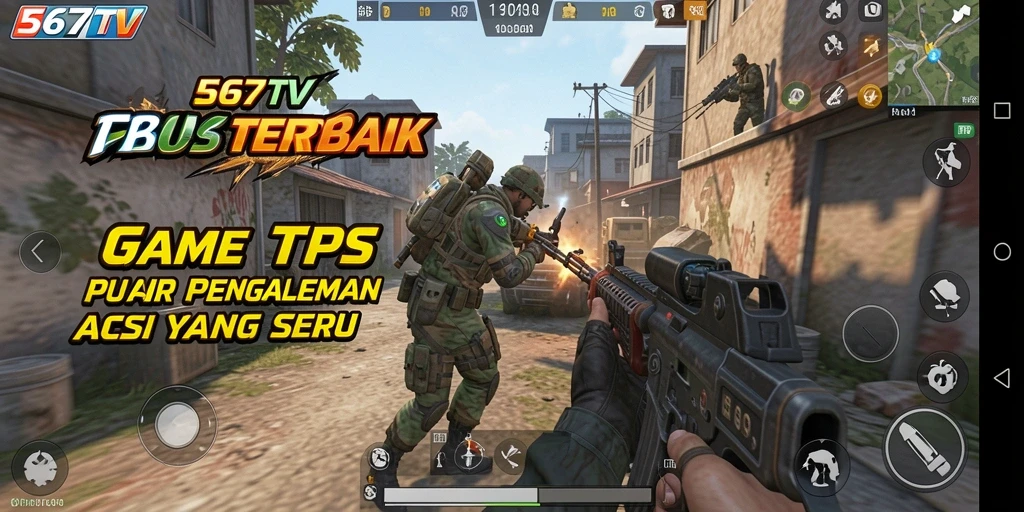 Tangkapan layar gameplay 567TV menampilkan aksi penuh intensitas dan strategi.