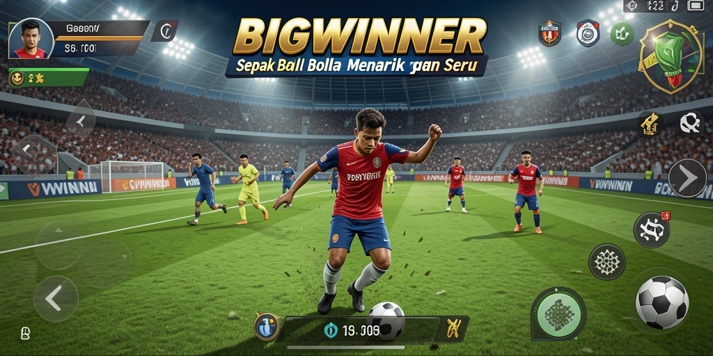 Tampilan gameplay <strong>BIGWINNER</strong> yang seru dan mendebarkan saat bertanding.